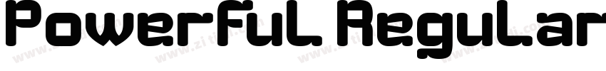 Powerful Regular字体转换 Powerful Regular字体转换
